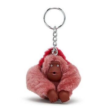 Kipling Mom And Baby Sven Monkey Keychain Tillbehör Röda | SE 1265UZ